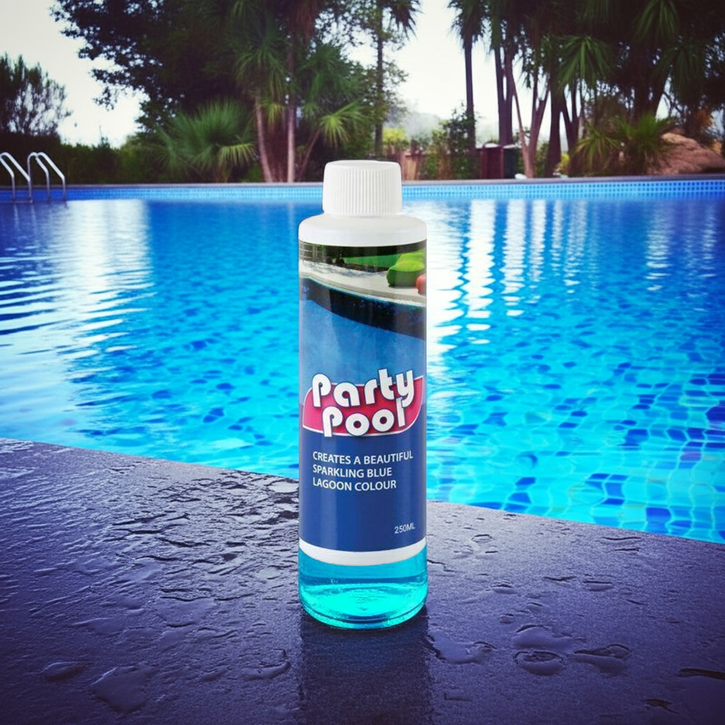 Party Pool Swimming Pool Blue Water Dye 250ml Party Pool Swimming Pool Blue Water Dye 250ml